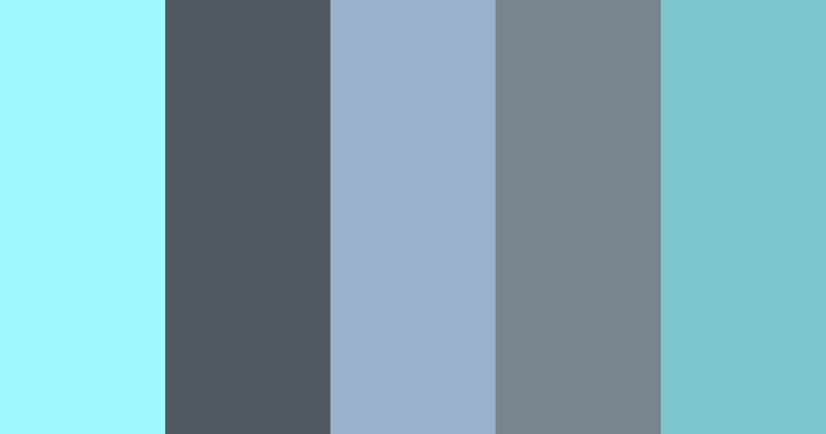 Download serene waters color palette PNG image (landscape)