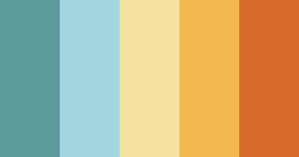 Download journey's embrace color palette PNG image (landscape)