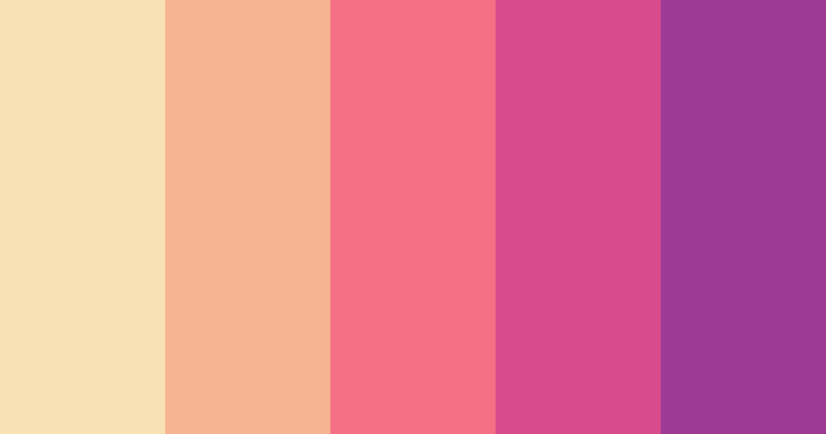 Download pink nana color palette PNG image (landscape)