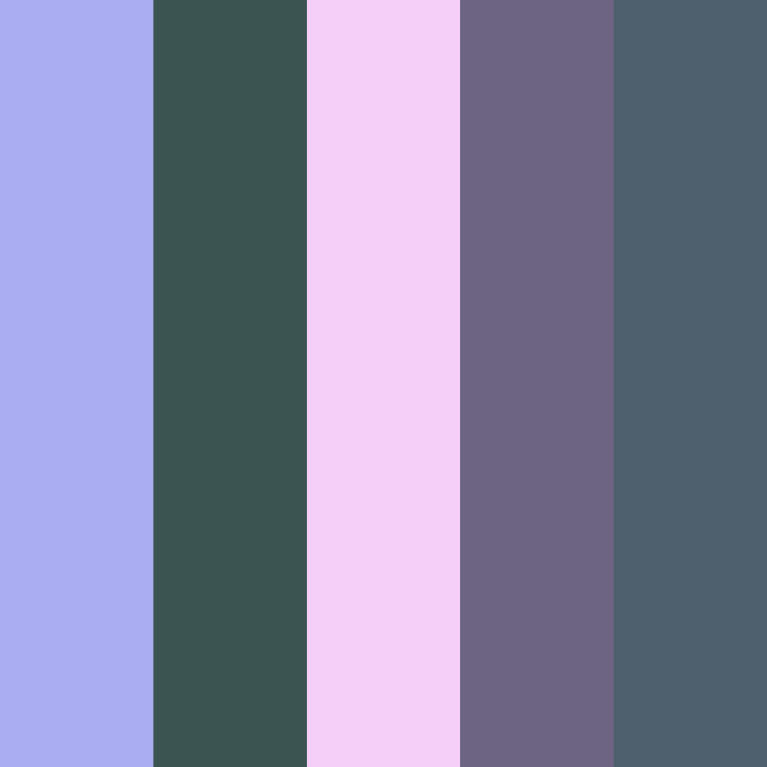 Download mystic twilight color palette PNG image (square)