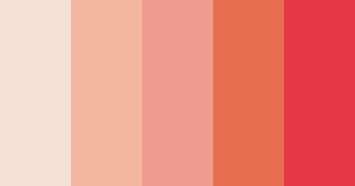 Download soft pink color palette PNG image (landscape)