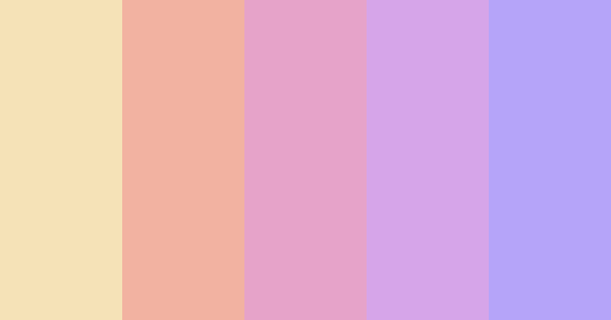 Download pink dessert color palette PNG image (landscape)