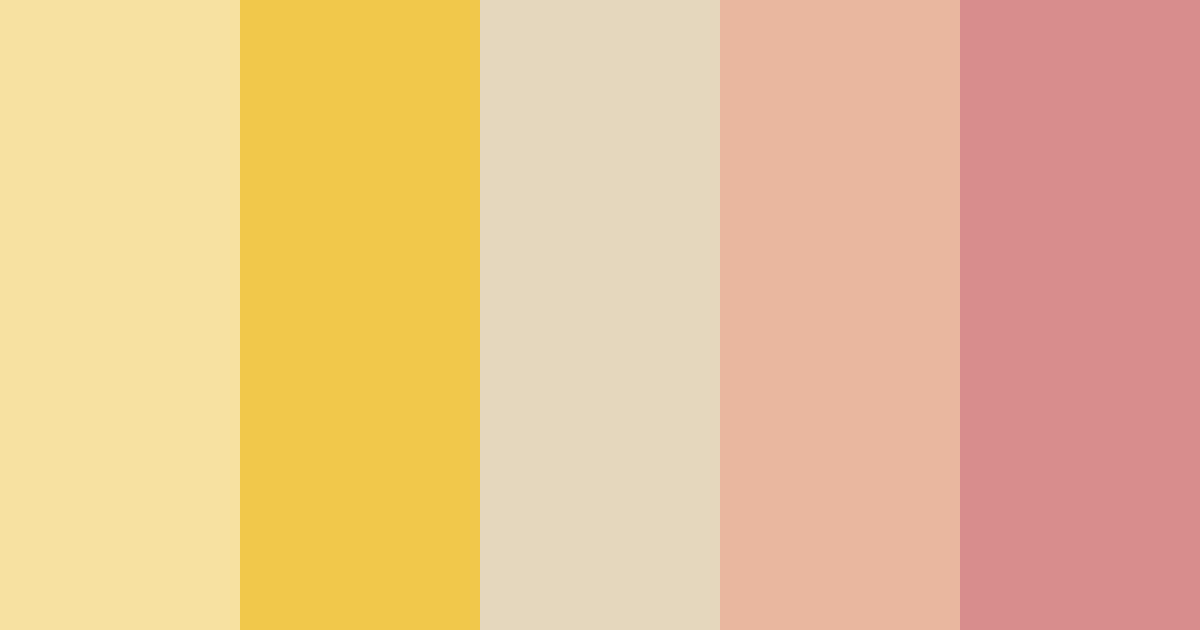 Warm White Color Palette