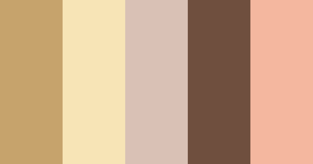 Brown Cafe Color Palette