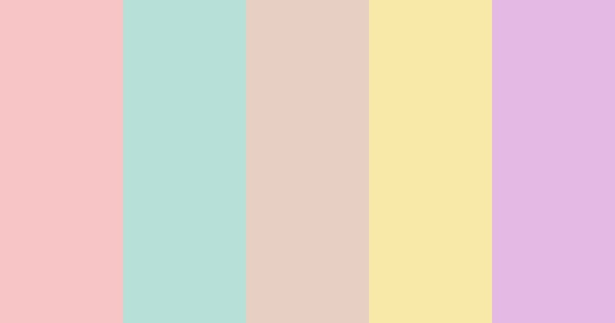 Cotton Candy Dreams Color Palette