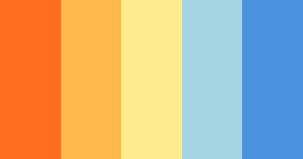 Ffea8f Color Thrill Ride Spectrum Color Palette