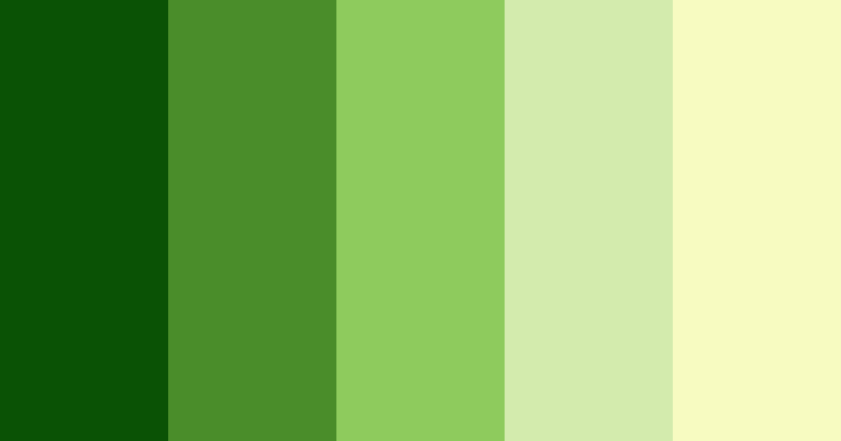 Verdant Harmony Color Palette