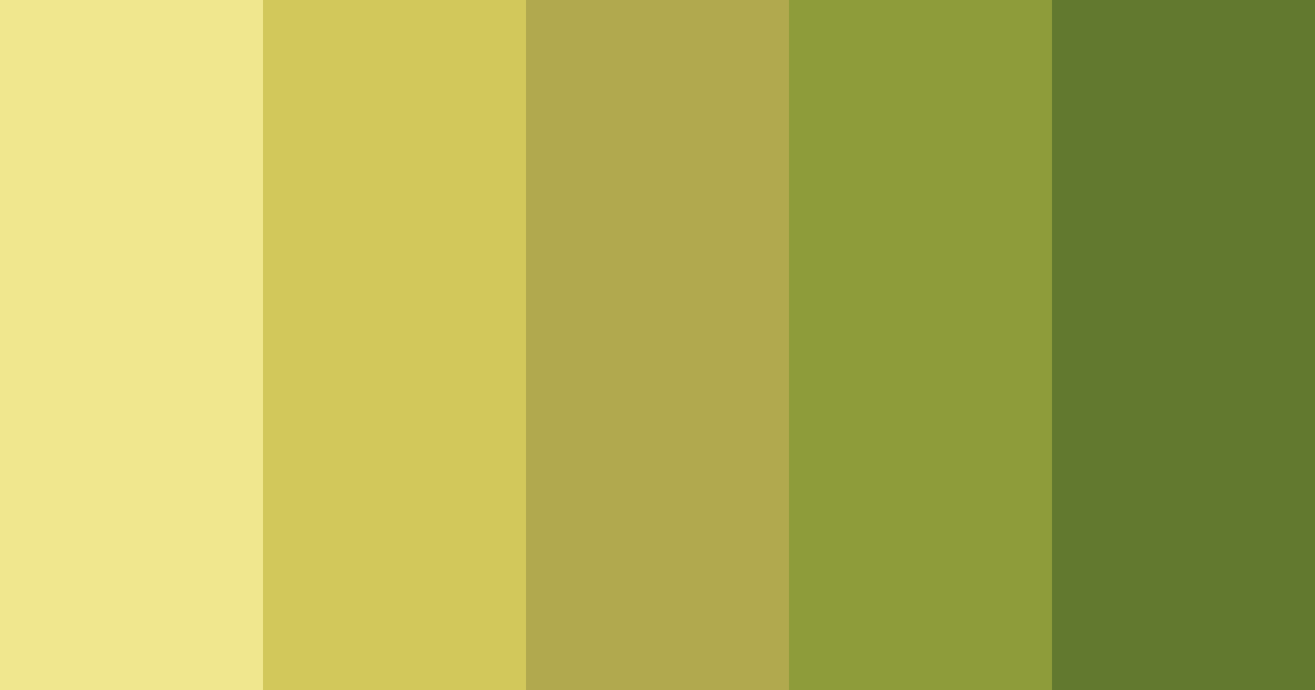 Mellow Meadow Color Palette