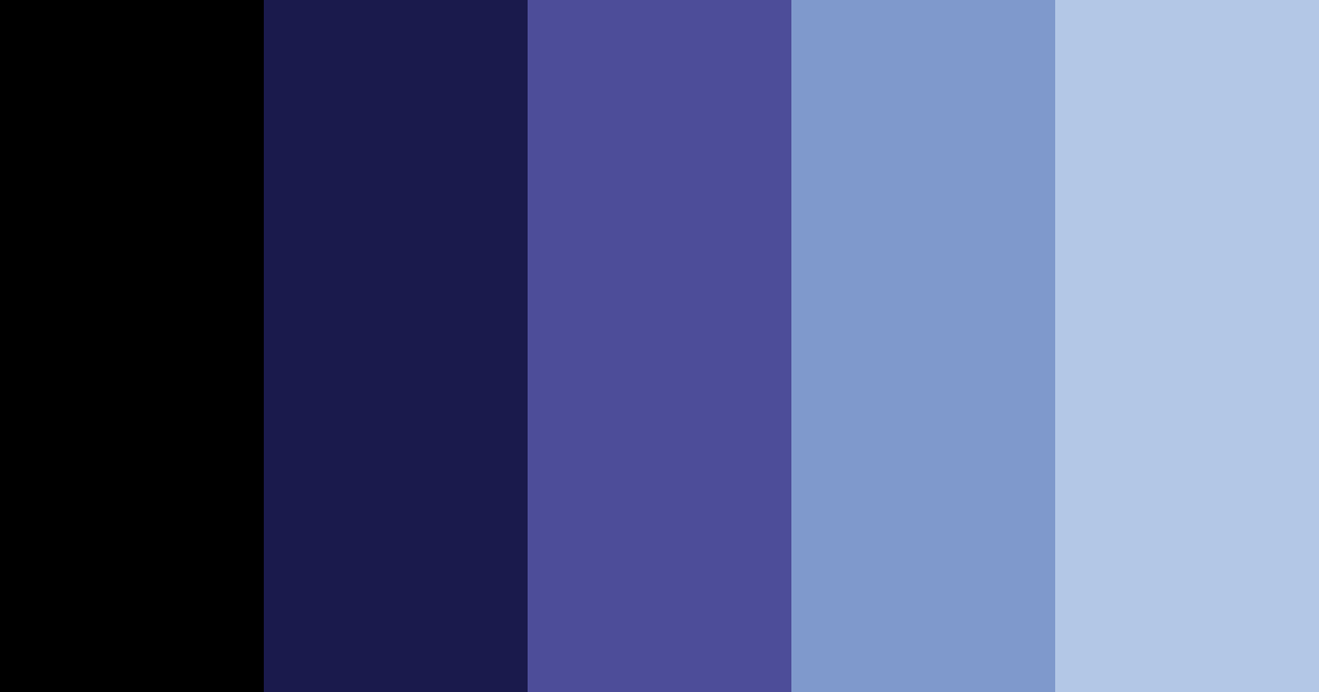 Midnight Serenity Color Palette