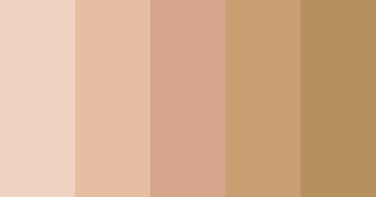 Cashmere Beige Color Palette