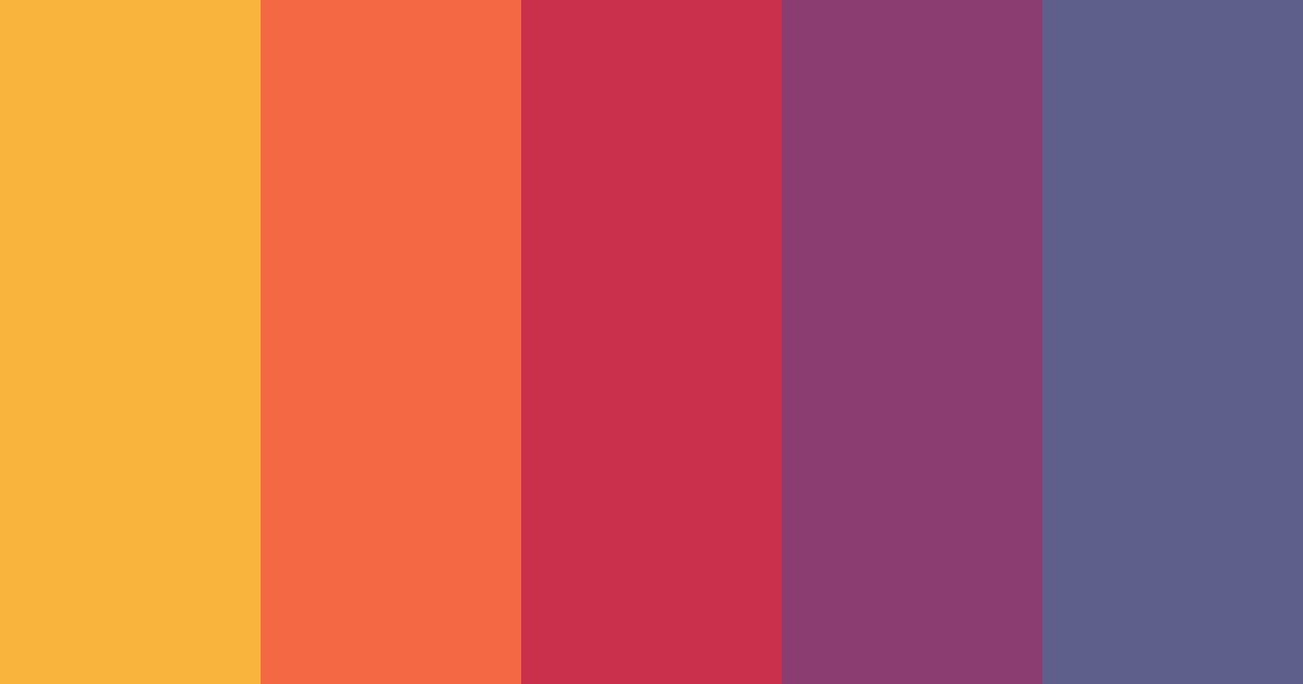 Sunset Serenade Color Palette
