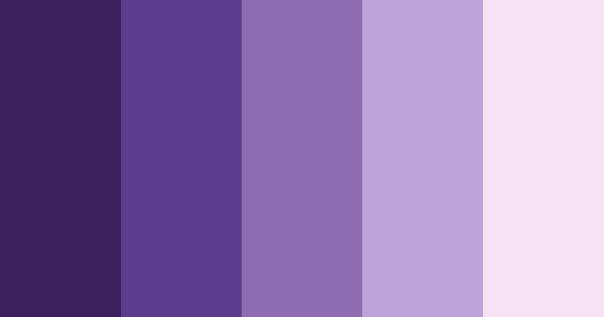 Mystical Purple Color Palette