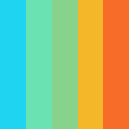  in Tropical Color Palettes