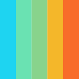 Tropical Serenity in Tropical Color Palettes