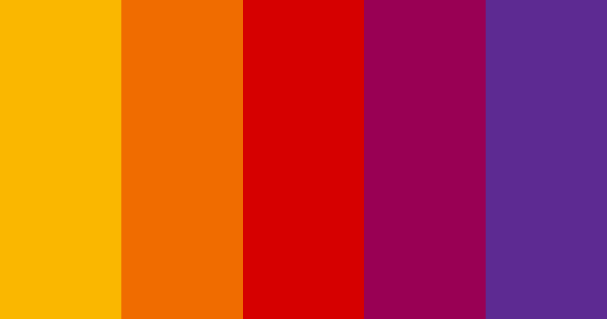 Mystic Foxfire Color Palette