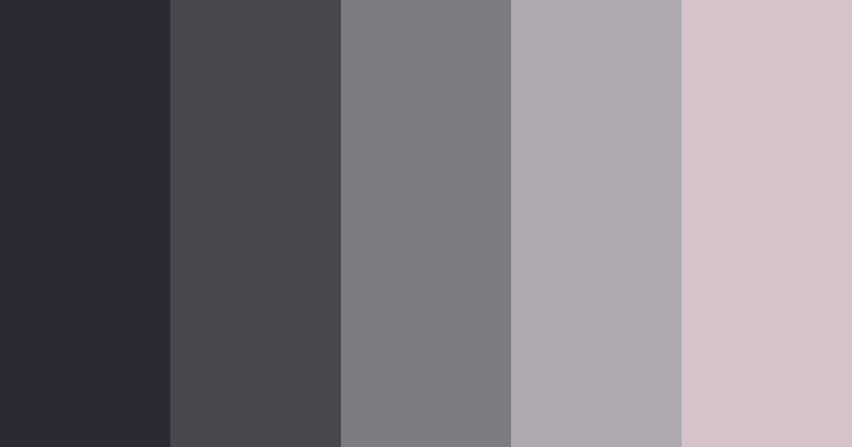 Mourning Elegance Color Palette