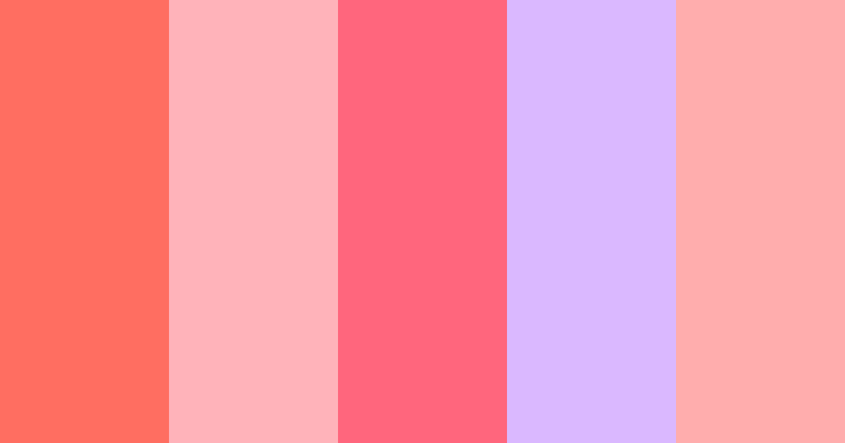 Pastel Pink Color Palette