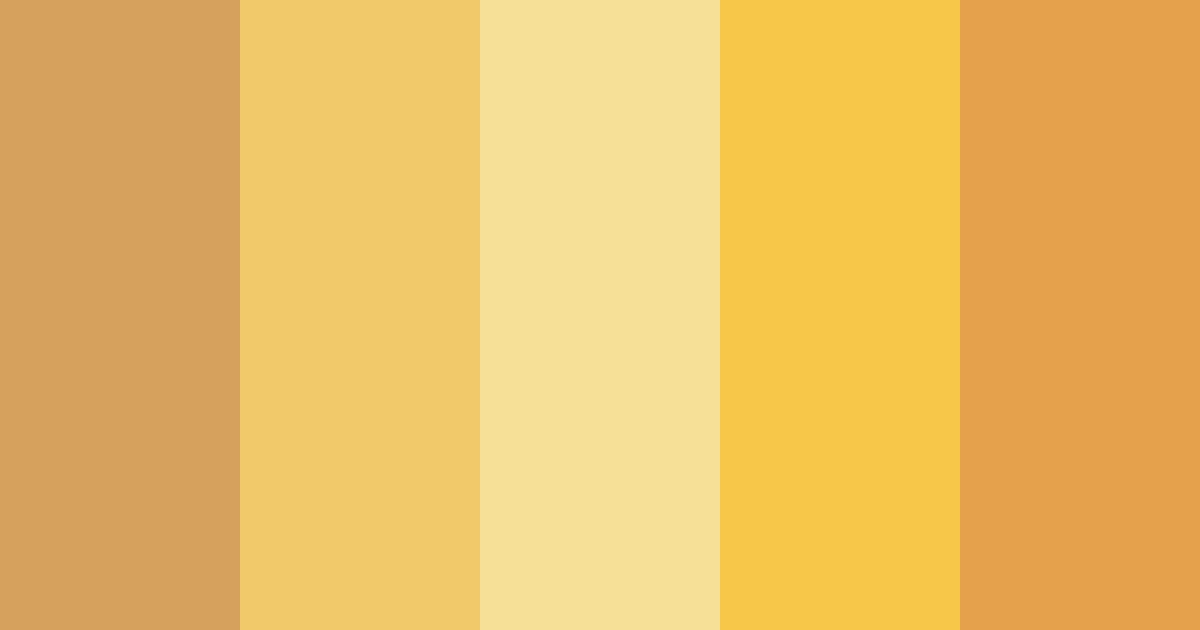 Golden Brew Delights Color Palette