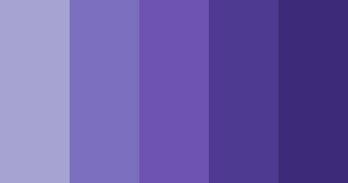 Lavender Lagoon Color Palette