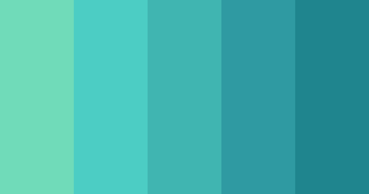 Paleta de colores Teal Toxin