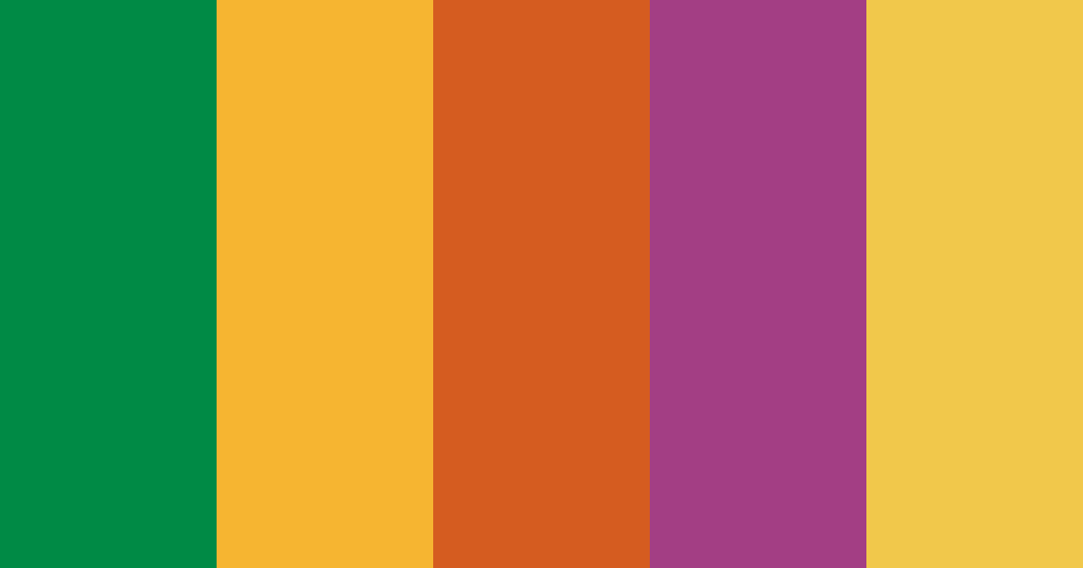 Paleta de colores Harmony of Faith