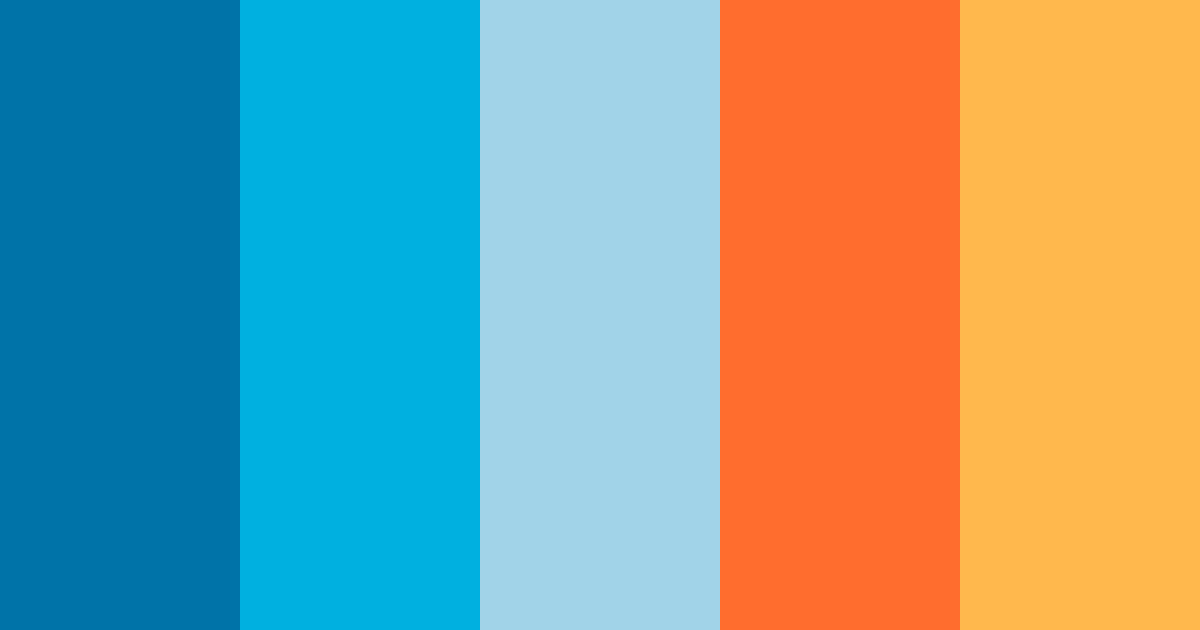 Blue Reliability Color Palette