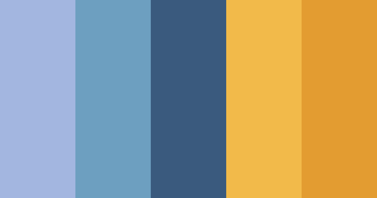 Blue Mirage Color Palette