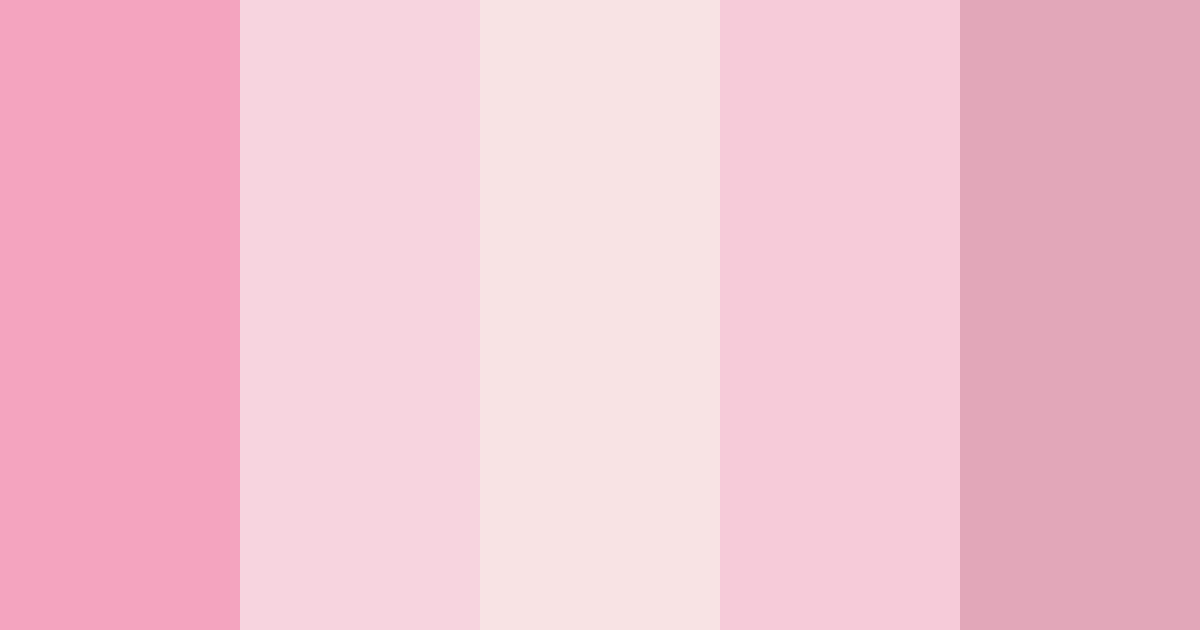 Mean Pink Dream Color Palette