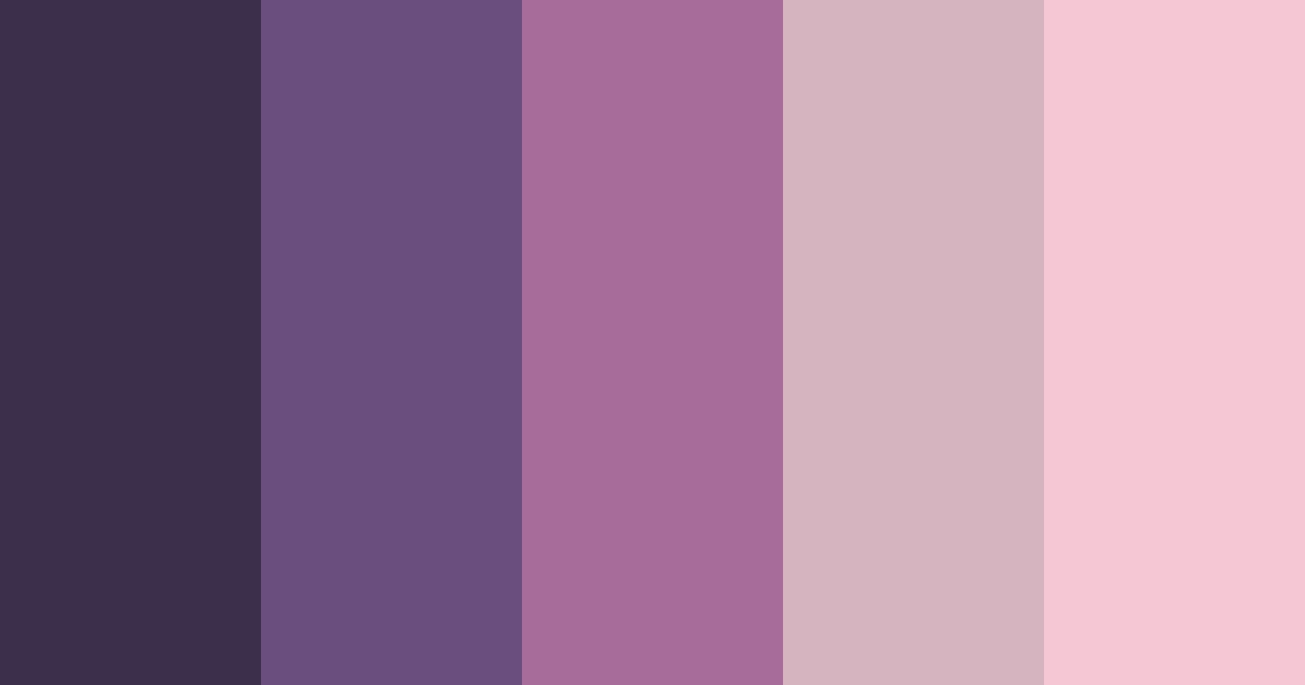 Disturbed Purple Color Palette