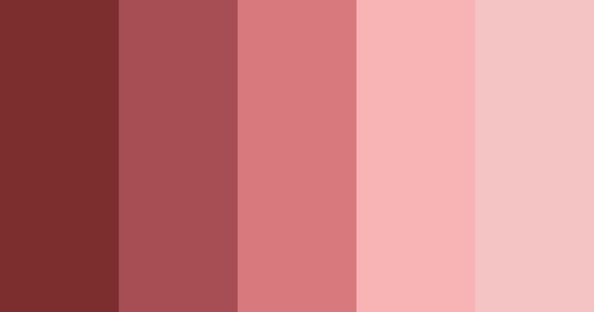 Crimson Echoes Color Palette