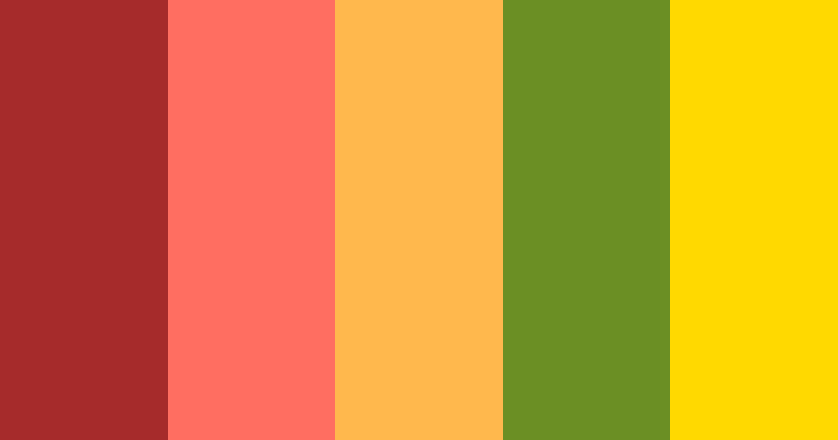 Brown Big Macintosh Color Palette