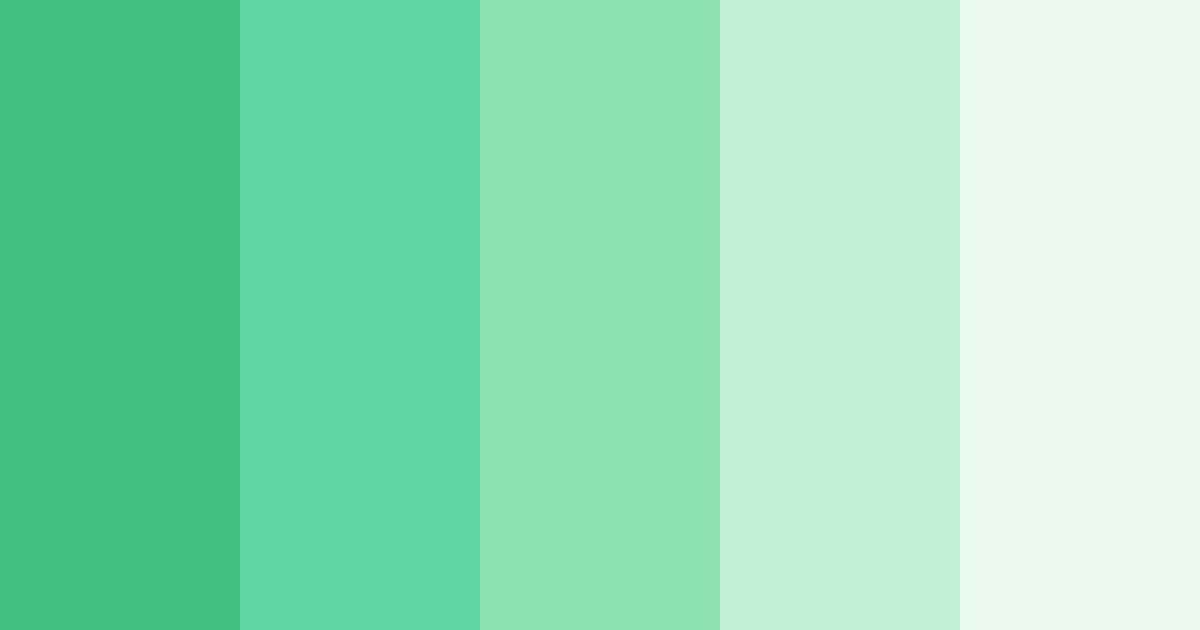 Emerald Mist Color Palette