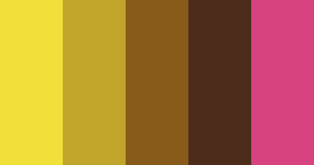 Golden Pink Color Palette