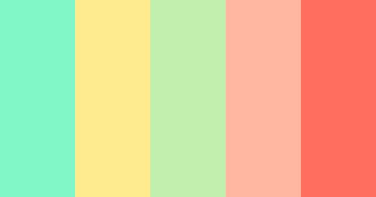 Tropical Serenity Color Palette
