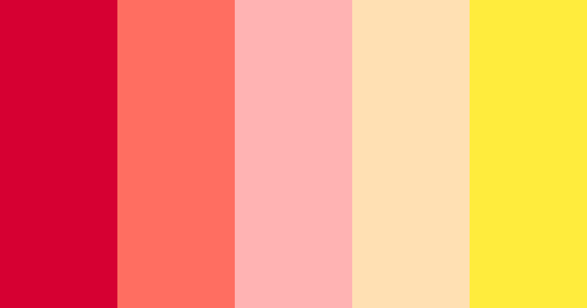 Paleta de colores Cherry Blossom