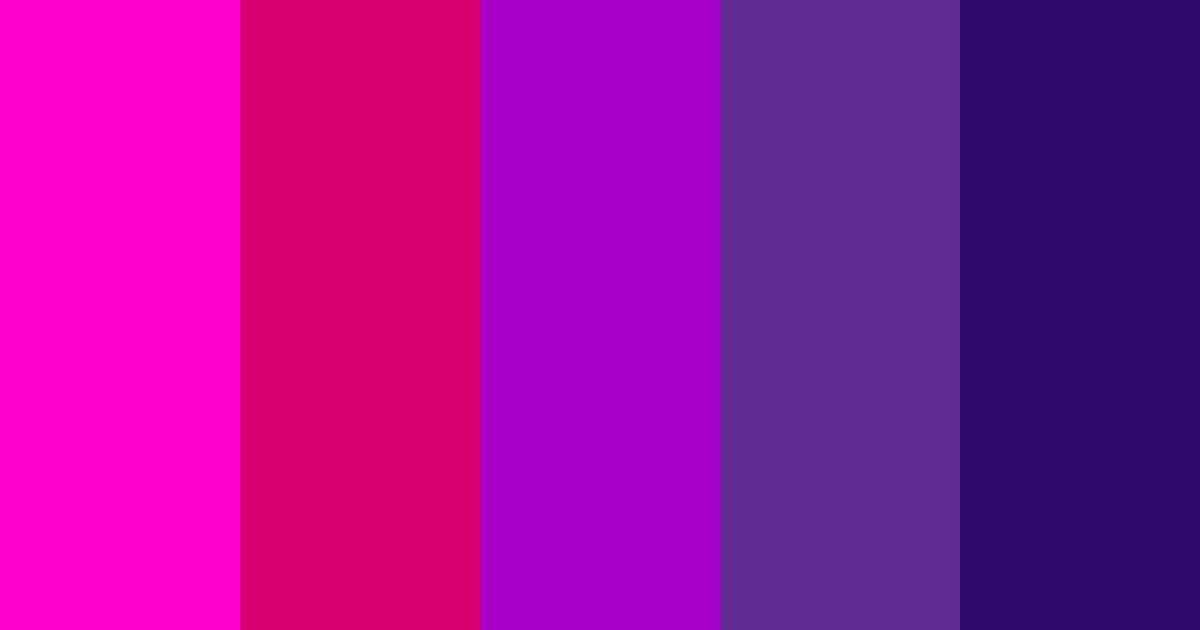 Vibrant Violets Color Palette