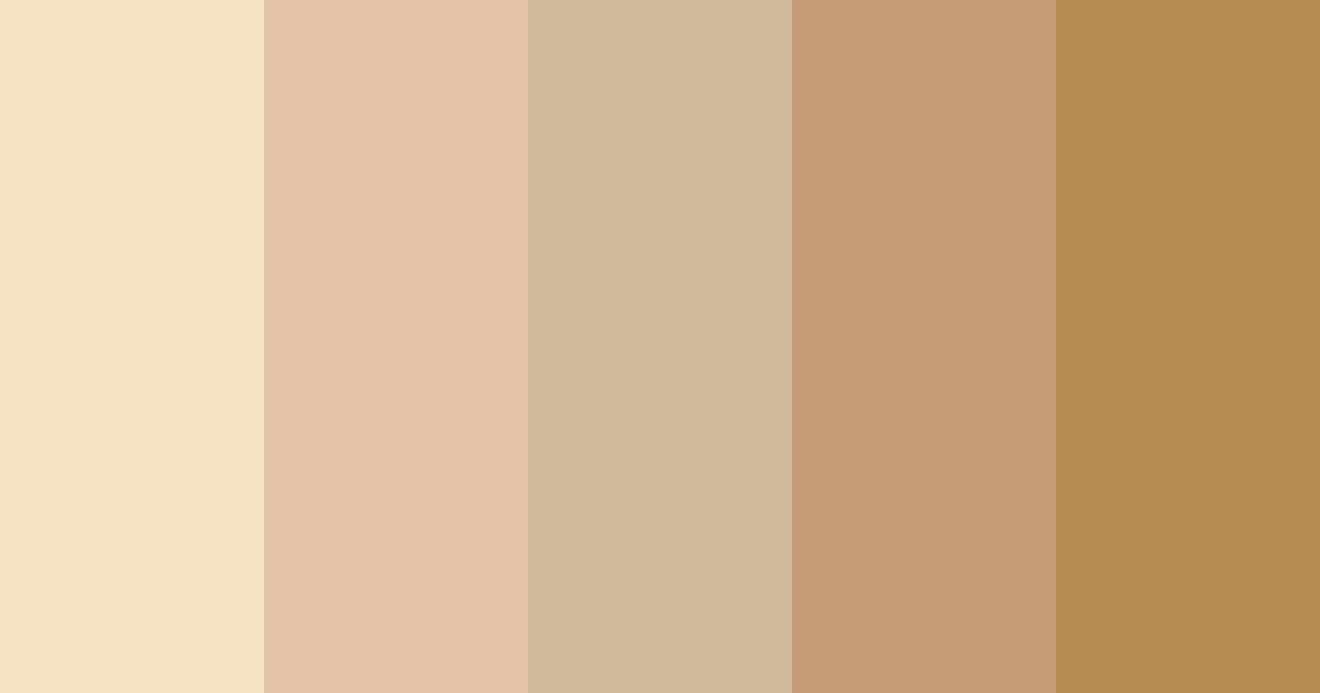 Light Beige Color Palette