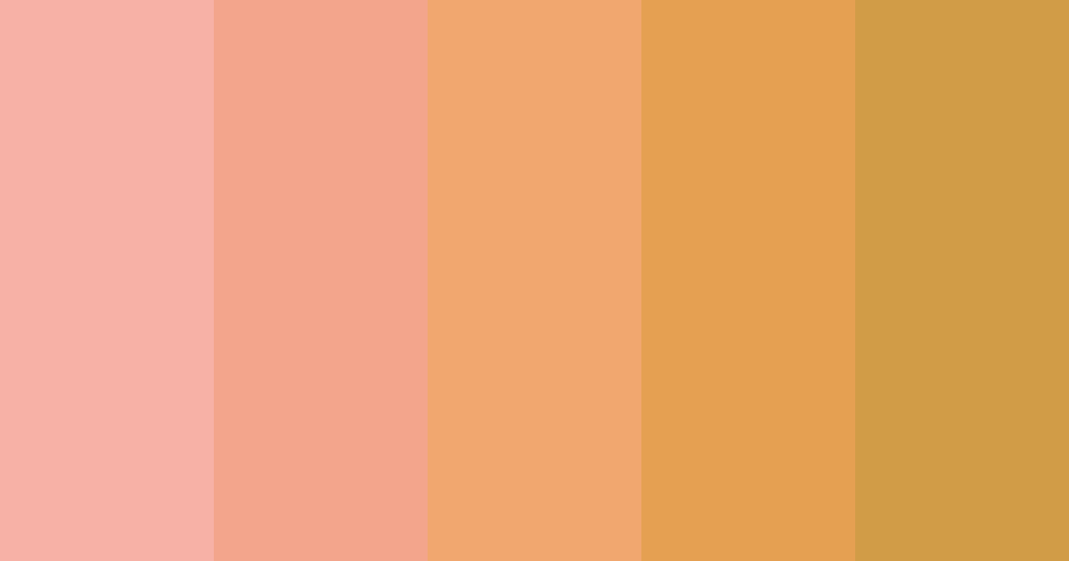 Sunset Blush Color Palette