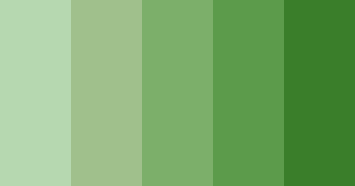 Paleta de colores Verdant Whisper