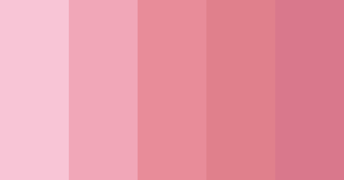 Light Pink Color Palette