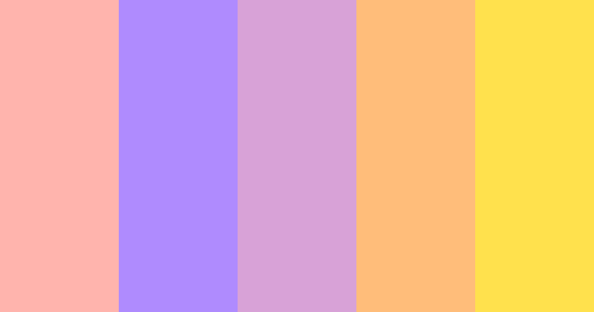 Cotton Candy Dreamscape Color Palette