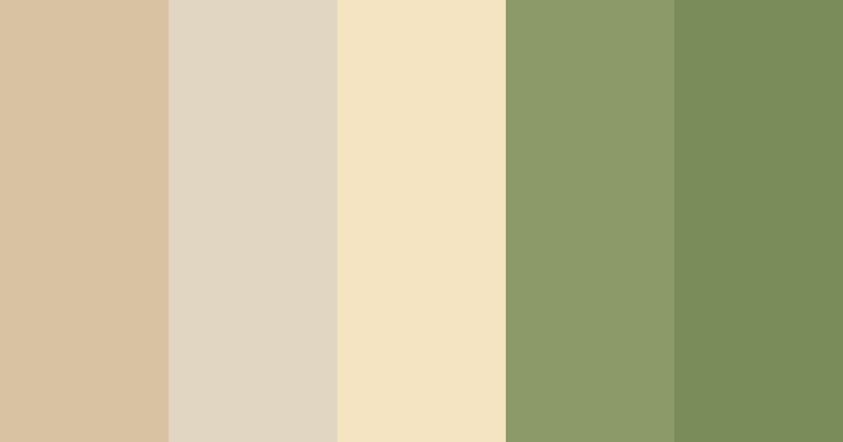 Earthy Serenity Color Palette