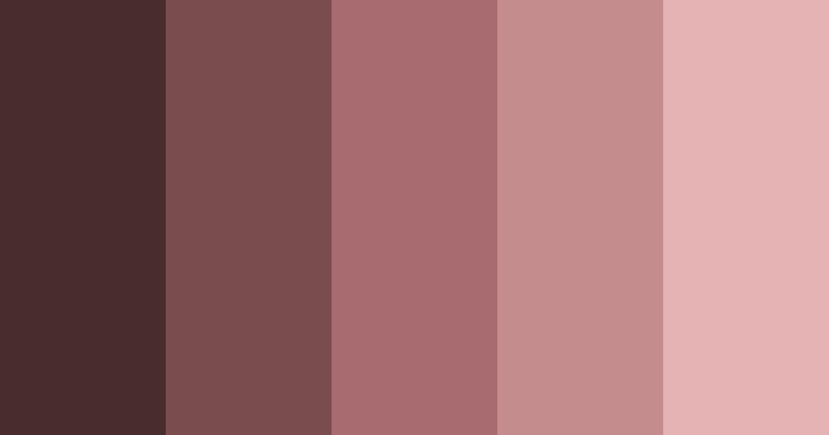Crimson Frostbite Color Palette