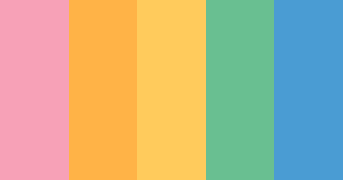 Paleta de colores Sunset Serenade