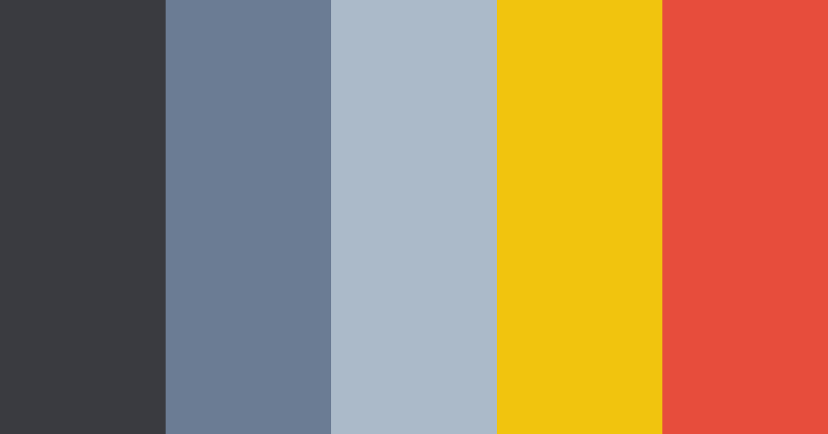 Tempestuous Twilight Color Palette