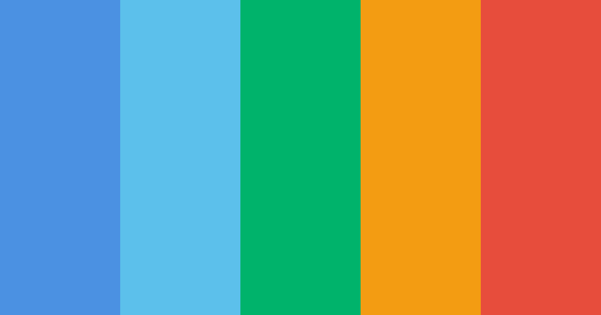 Innovative Trust Spectrum Color Palette