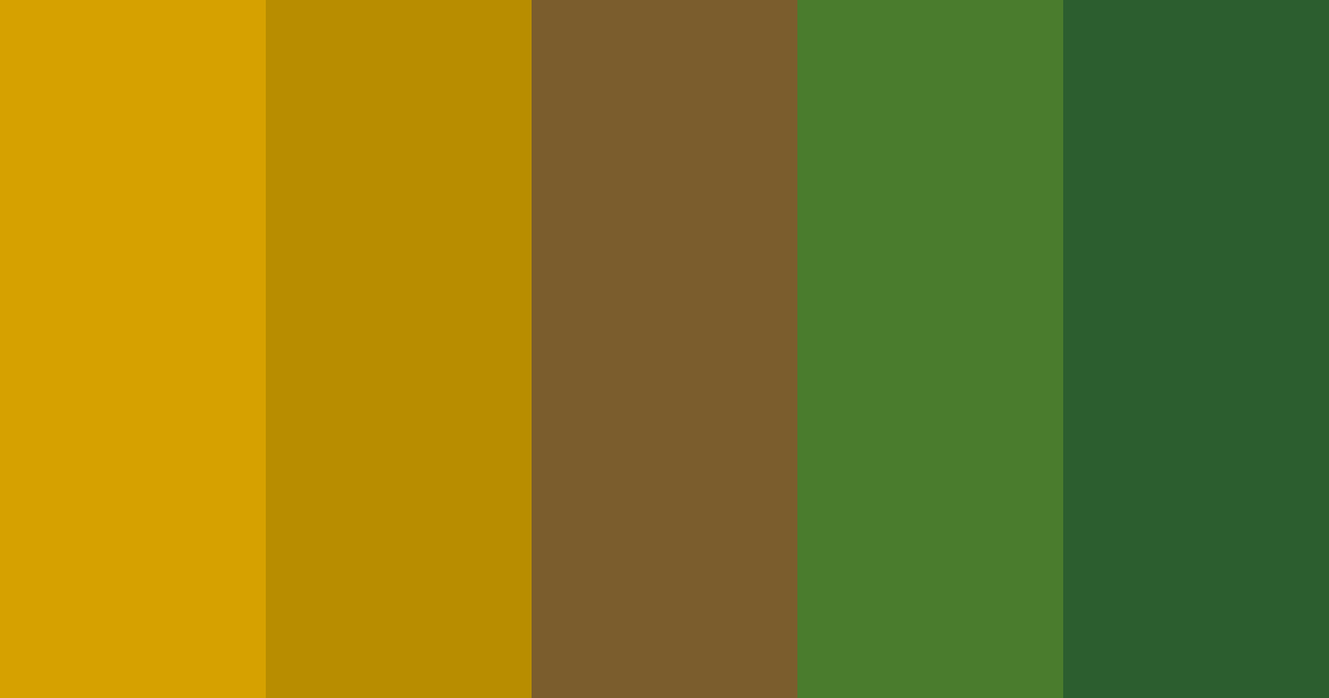 Golden Grove Color Palette