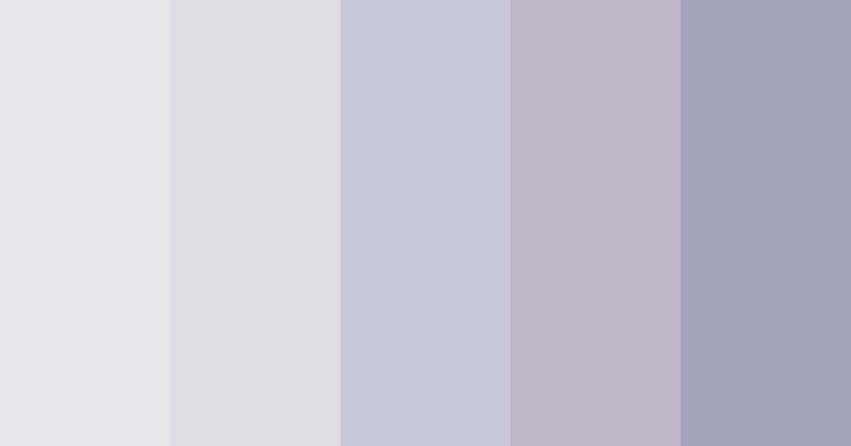 Whispers of Lavender Mist Color Palette