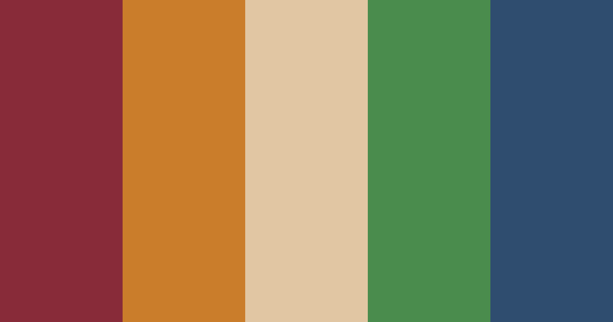 Primal Red Color Palette