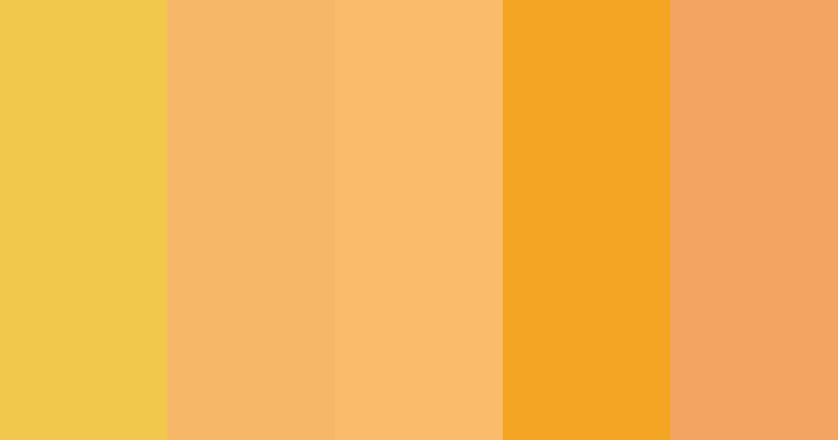 Paleta de colores Golden Rajah